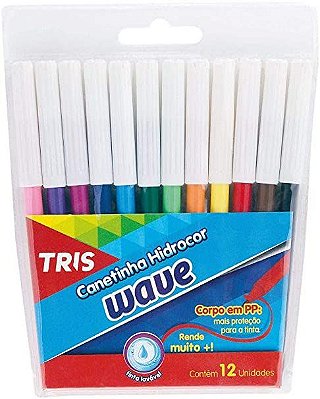Canetinha hidrográfica C/12 Wave Tris
