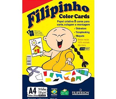 Papel A4 Filipinho 120G 24F 210X297