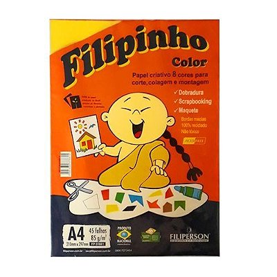 Papel A4 Filipinho 85G 45F 210X297