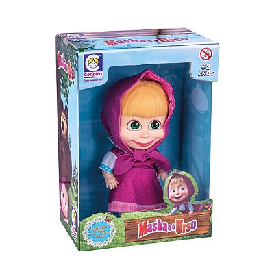 Boneca Vinil Masha 18Cm Cotiplas
