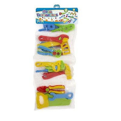 Mega ferramentas infantil C/18 peças Maral