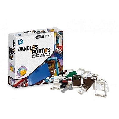 Blocos Janelas E Portas 35Pecas Xalingo