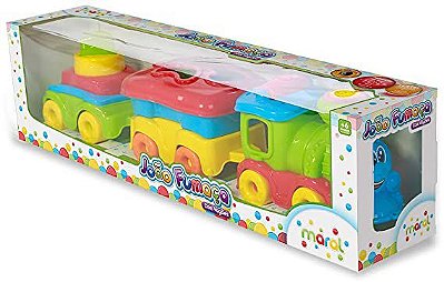 João fumaça C/2 vagões e som didático maral