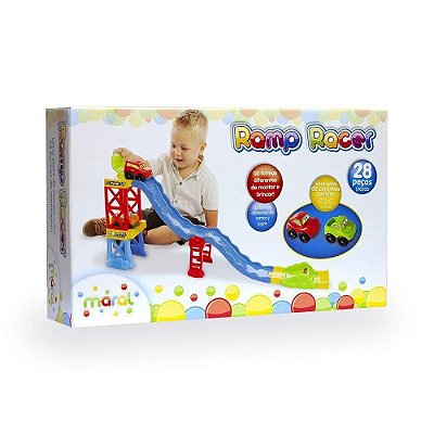 Pista ramp racer 28 peças maral