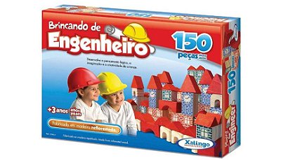Brincando de engenheiro 150P Xalingo