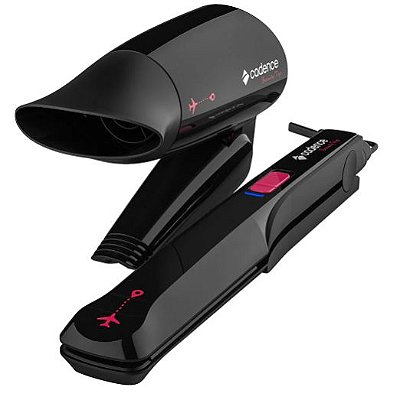 Kit secador e prancha alisadora bivolt Cadence