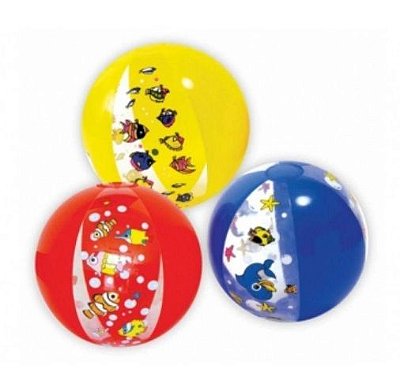 Bola Praia Inflavel 40Cm Mor