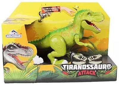 Boneco Tirano Attack C/Som Adijomar