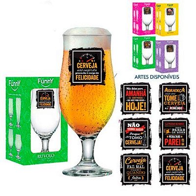 Taça barcelona funny 330ML Ruvolo