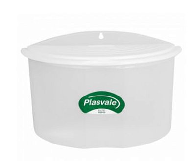 Saleiro de parede branco Plasvale