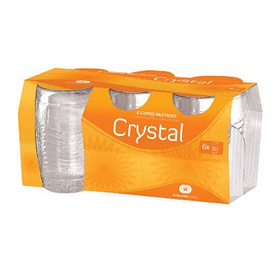Wheaton copo C/6 cristal 280ML