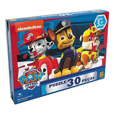 Jogo puzzle patrulha canina 30P Grow