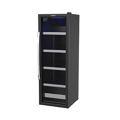 Cervejeira Blue Light 200 Venax 230W Preta 220V