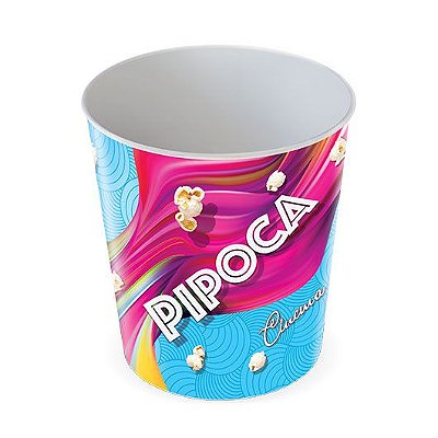 Pote p/pipoca Label 3L Arqplast