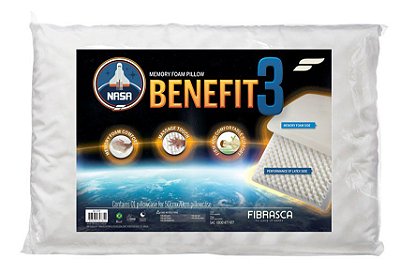 Travesseiro Nasa Benefit 50x70 Fibrasca