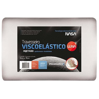 Travesseiro viscoelástico Fibrasca