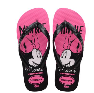 Chinelo Havaianas Top Disney Rosa Flux