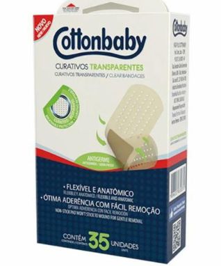 Curativo Trasparente C/35 Cottonbaby