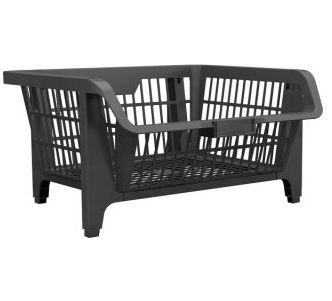 Cesto Expositor Pratico Preto Vonder