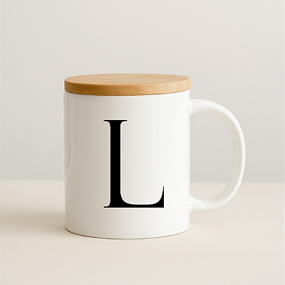 Caneca Personalizada - Inicial + Nome