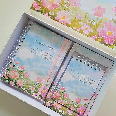 Kit - Devocional + Mini Caderneta | Coleção Cristã ❤