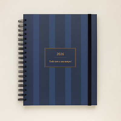 Planner Executivo com Horários- 2026