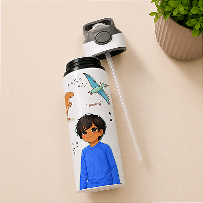 Squeeze 600ml - Caricatura Kids | Dinossauros* ❤