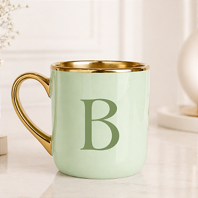 Caneca Aurora - Verde Sereno | Coleção Cores