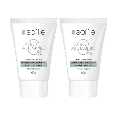 Kit com 2 Desodorantes - Soffie Zero Alumínio