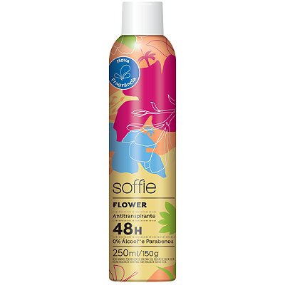 Desodorante Antitranspirante Soffie Flower Aerossol
