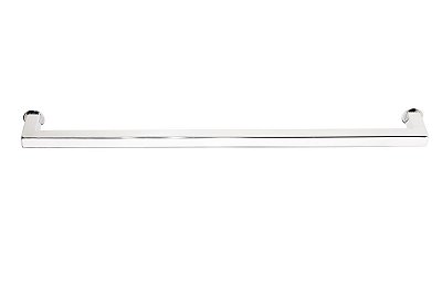 Porta Toalha para box 50cm Aço Inox Polido brilhante Linha Larissa Stainless