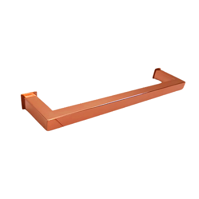 Porta Toalha Toalheiro de Rosto de Banheiro 35cm Linha Larissa Red Gold