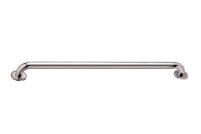Barra de Apoio para Banheiro Parede Acessibilidade Segurança 40cm em Aço Inox Polido Brilhante Stainless