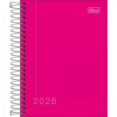Agenda Pepper Esp Rosa M4 Tilibra 291099