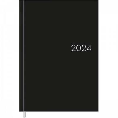 Agenda Costurado Preto Napoli M5 Tilibra