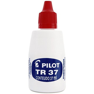 Reabastecedor p/pincel atômico 37ml Vermelho Pilot