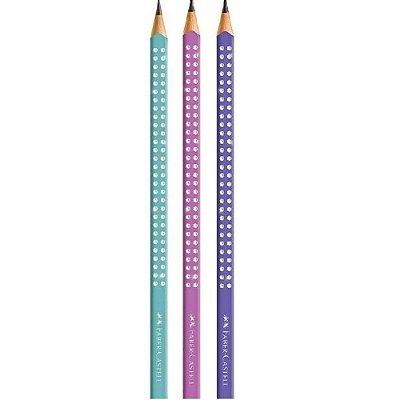 Lápis N2 Sparkle cores faber