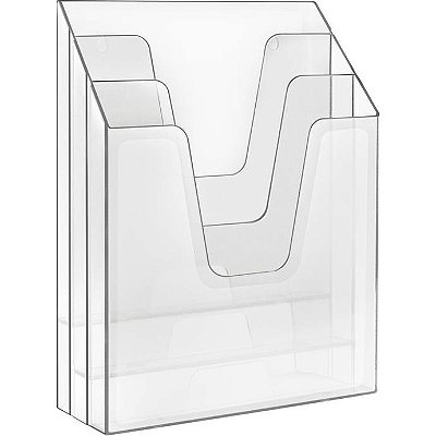 Organizador p/ escrit vertical 864 cristal acrimet