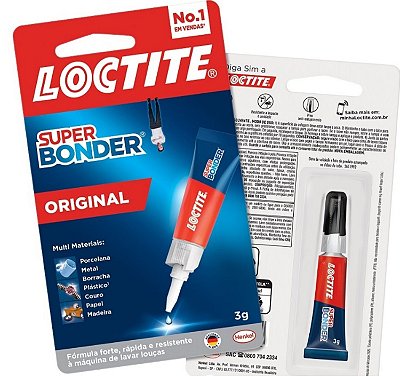 Cola Super Bonder Original Loctite 3g Henkel