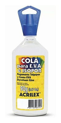 Cola Isopor E Eva Acrilex 90g