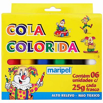 Cola Colorida Maripel C/6
