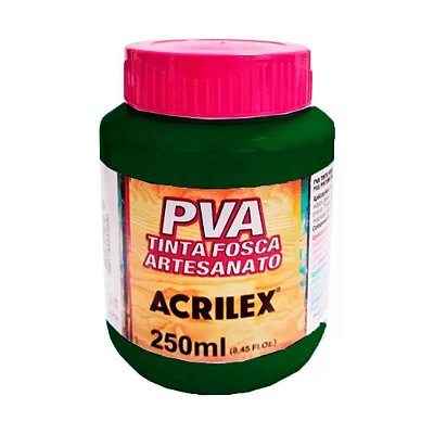 Tinta pva 250ml verde bandeira 511 acrilex 3225