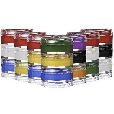 KIT TINTA FACIAL CREMOSA 3 CORES COLOR MAKE
