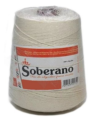 Barbante Soberano Cru  Crochê 4 Mm E Tricô 4,0mm
