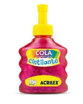 Cola Cintilante 95g Pink Acrilex