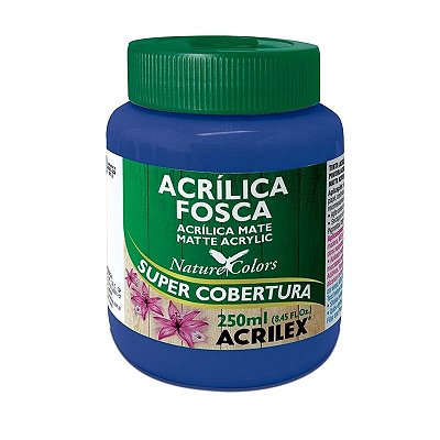 Tinta Acrilica Fosca 250ml Az Turqueza 501 Acrilex