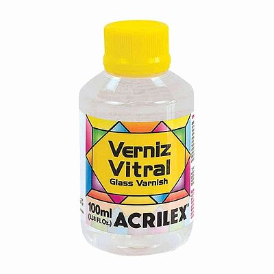 Verniz Vitral Artesanato 100ml Incolor Acrilex 811