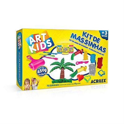 Kit De Massinhas 5 Art Kids 450g Acrilex