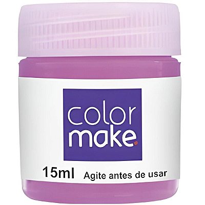 Tinta Liquida 15ml Pink Color Make Un