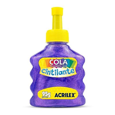 Cola Cintilante 95g Lilás Acrilex